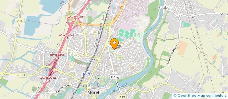 localisation de l'entreprise MONSIEUR YASSIN BOULMANE  MURET