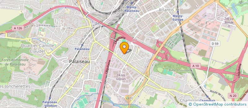 localisation de l'entreprise MONSIEUR YASSIN BOURAS  PALAISEAU