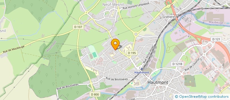 localisation de l'entreprise MONSIEUR YASSIN DAGHRI  HAUTMONT