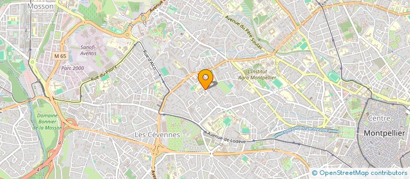 localisation de l'entreprise MONSIEUR YASSIN DAIF à MONTPELLIER