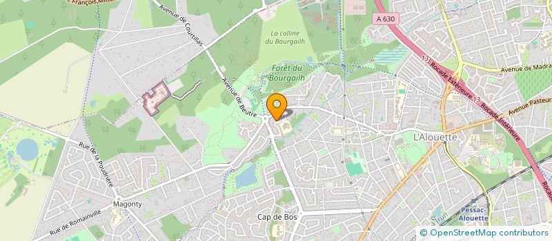 localisation de l'entreprise MONSIEUR YASSIN EL AOUADI à PESSAC