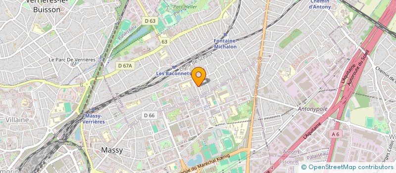 localisation de l'entreprise MONSIEUR YASSIN EL AYACHI à ANTONY