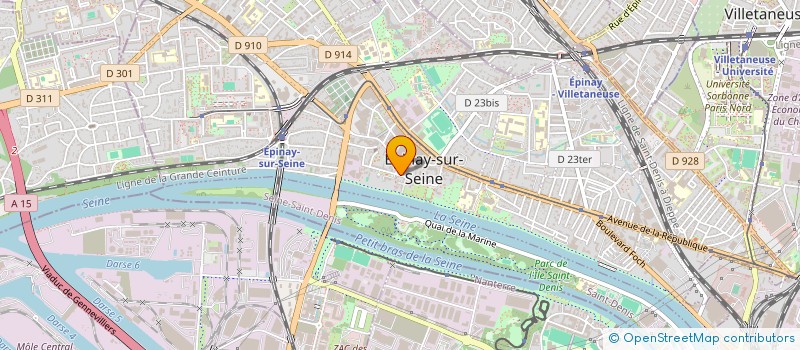 localisation de l'entreprise MONSIEUR YASSIN EL SHENDY à EPINAY-SUR-SEINE