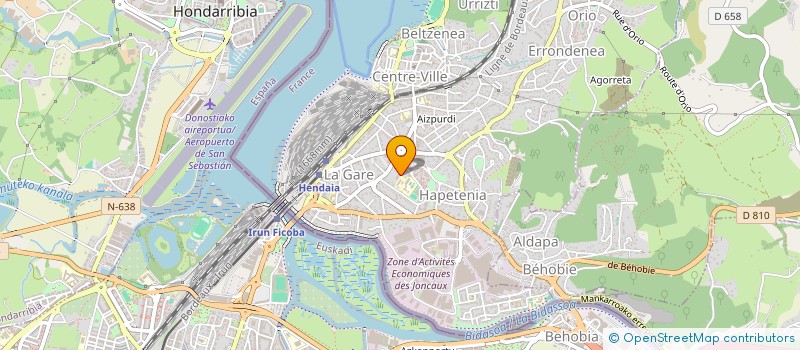 localisation de l'entreprise MONSIEUR YASSIN EL YAGOUBI JIMENEZ à HENDAYE