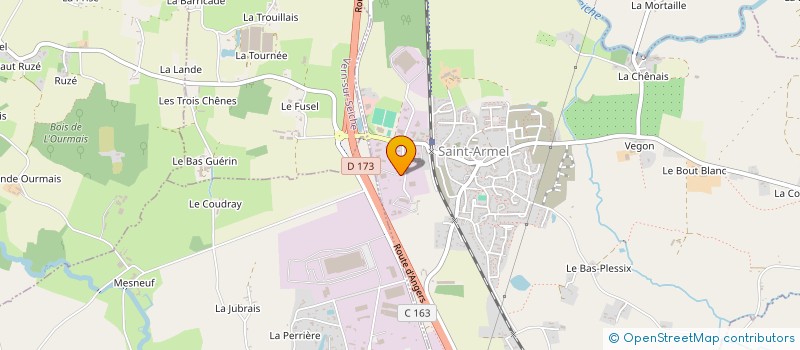 localisation de l'entreprise MONSIEUR YASSIN FADLI  SAINT-ARMEL