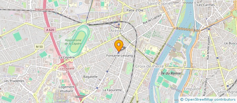 localisation de l'entreprise MONSIEUR YASSIN GUIRAT  TOULOUSE