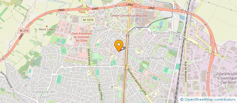 localisation de l'entreprise MONSIEUR YASSIN HALABI à DIJON