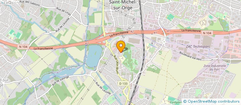 localisation de l'entreprise MONSIEUR YASSIN HAOUACH  BRETIGNY-SUR-ORGE