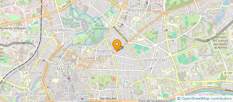 localisation de l'entreprise MONSIEUR YASSIN HOUMED à RENNES