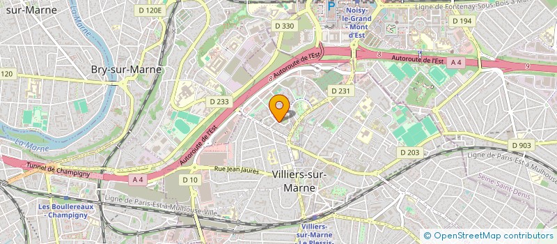 localisation de l'entreprise MONSIEUR YASSIN JELAIEL  VILLIERS-SUR-MARNE