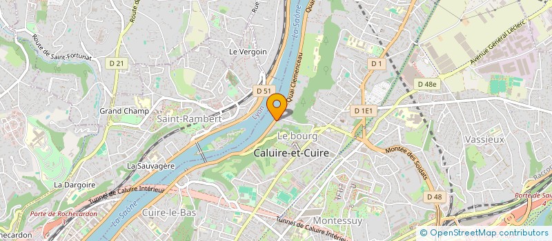 localisation de l'entreprise MONSIEUR YASSIN JOUINI  CALUIRE-ET-CUIRE