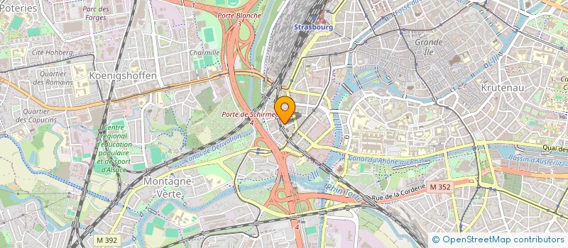 localisation de l'entreprise MONSIEUR YASSIN KAMALI  STRASBOURG