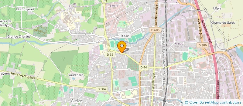 localisation de l'entreprise MONSIEUR YASSIN KEROUI  VILLEFRANCHE-SUR-SAONE