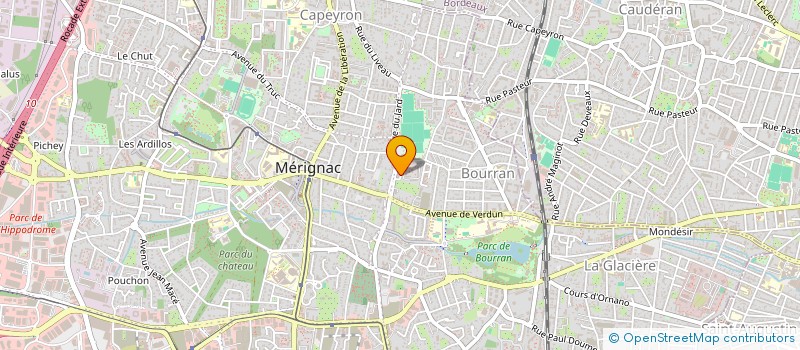 localisation de l'entreprise MONSIEUR YASSIN KHATIRI NOUALI  MERIGNAC