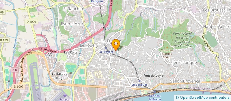 localisation de l'entreprise MONSIEUR YASSIN LAZRAK  CANNES