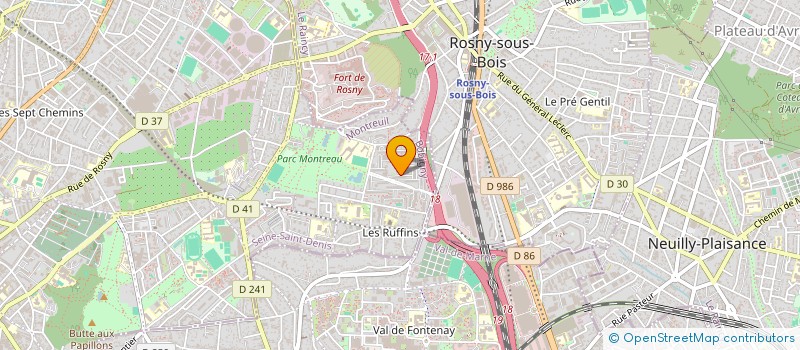 localisation de l'entreprise MONSIEUR YASSIN LOUCIF à MONTREUIL