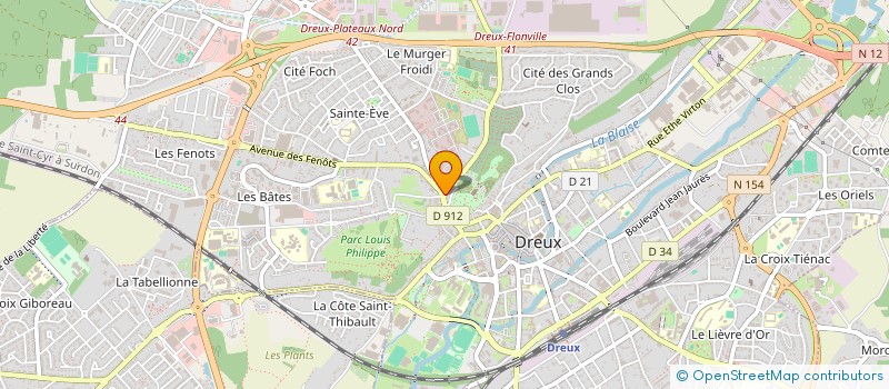 localisation de l'entreprise MONSIEUR YASSIN LOUIRRANI à DREUX