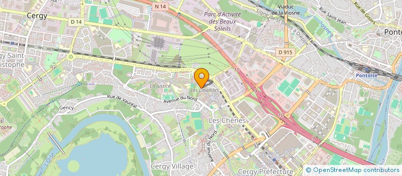 localisation de l'entreprise MONSIEUR YASSIN MEZIANI  CERGY