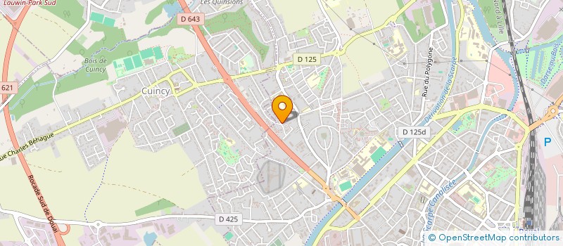 localisation de l'entreprise MONSIEUR YASSIN MOUJAHID à DOUAI