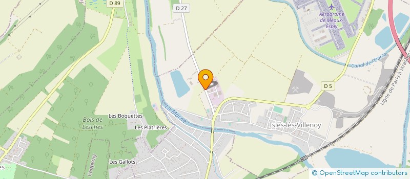 localisation de l'entreprise MONSIEUR YASSIN MULLAKHIL  ISLES-LES-VILLENOY