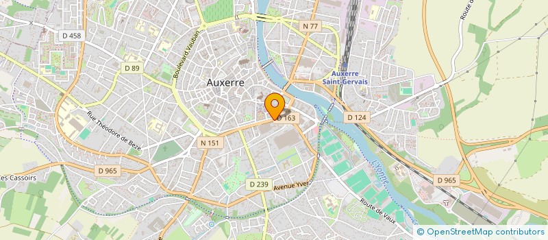 localisation de l'entreprise MONSIEUR YASSIN OUAZARF à AUXERRE