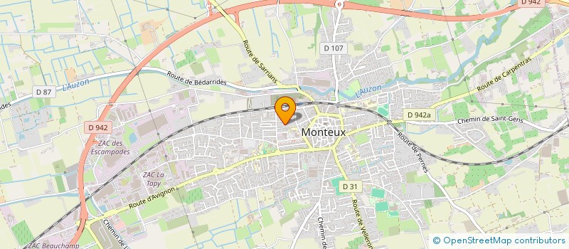 localisation de l'entreprise MONSIEUR YASSIN RAMDANI  MONTEUX