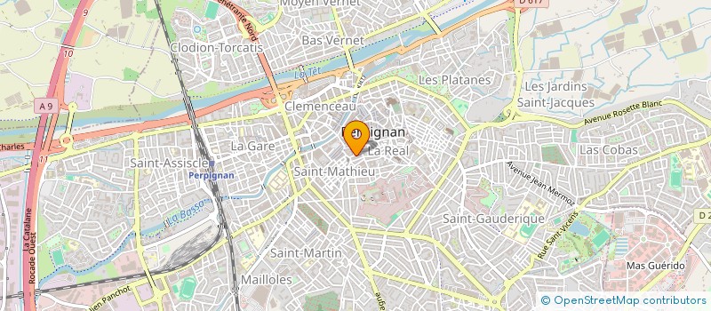 localisation de l'entreprise MONSIEUR YASSIN SAFI  PERPIGNAN