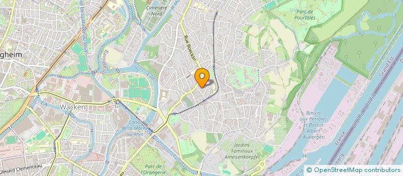 localisation de l'entreprise MONSIEUR YASSIN TAOUFIK à STRASBOURG