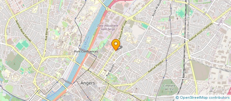 localisation de l'entreprise MONSIEUR YASSINE ABBAS à ANGERS