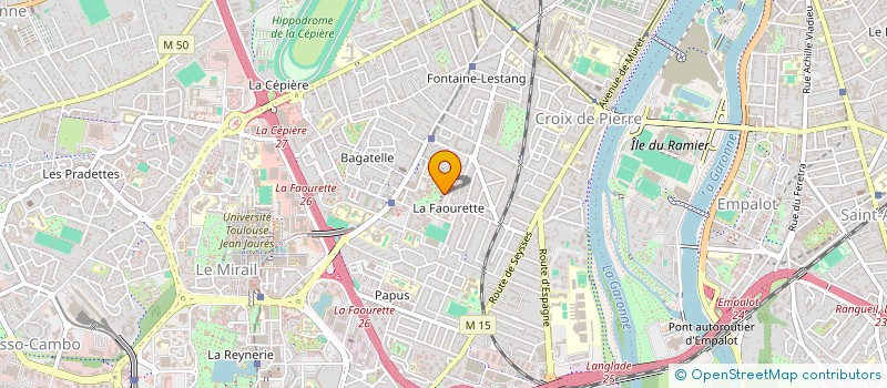 localisation de l'entreprise MONSIEUR YASSINE ABDELOUHAB  TOULOUSE