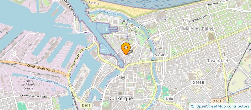 localisation de l'entreprise MONSIEUR YASSINE ACHMAOUI à DUNKERQUE