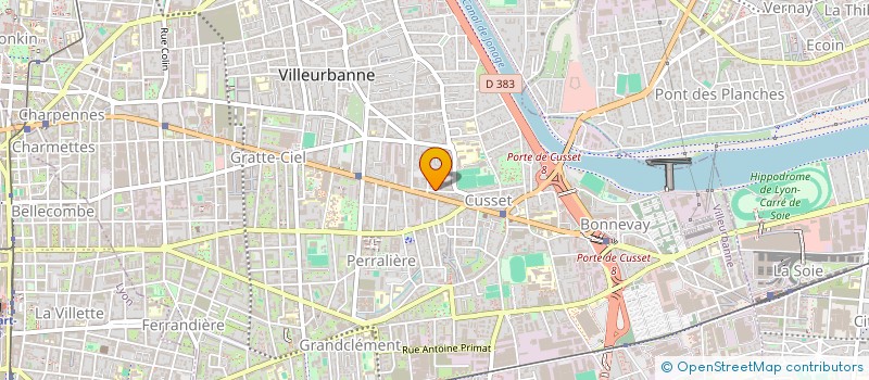 localisation de l'entreprise MONSIEUR YASSINE AGHRIS  VILLEURBANNE