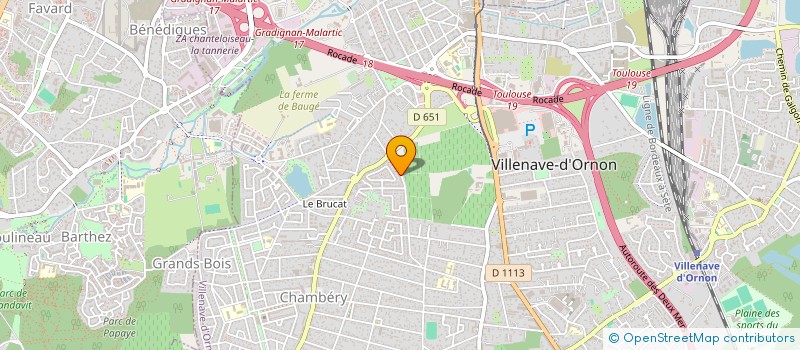 localisation de l'entreprise MONSIEUR YASSINE AGUIEB  VILLENAVE-D'ORNON