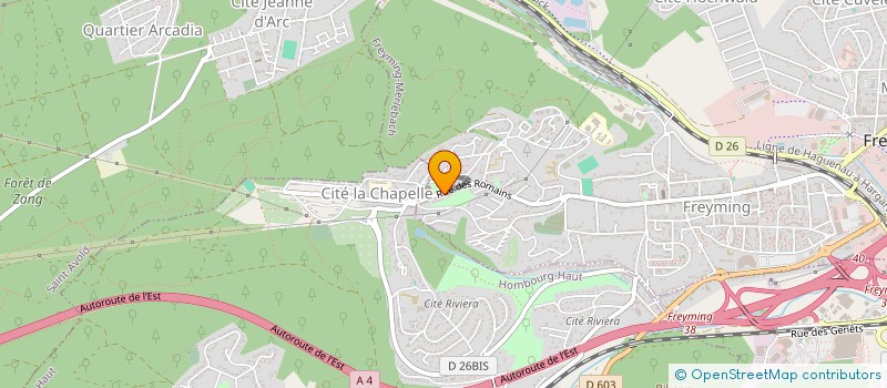 localisation de l'entreprise MONSIEUR YASSINE AIT LALLA  FREYMING-MERLEBACH