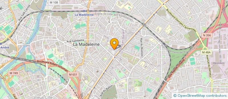 localisation de l'entreprise MONSIEUR YASSINE AITLHOU à MARCQ-EN-BARŒUL