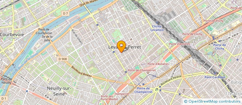 localisation de l'entreprise MONSIEUR YASSINE ALAMI à LEVALLOIS-PERRET