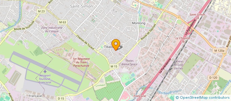 localisation de l'entreprise MONSIEUR YASSINE AMARA à TOULOUSE
