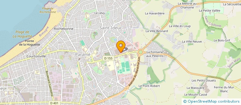 localisation de l'entreprise MONSIEUR YASSINE AMEKRAZ  SAINT-MALO