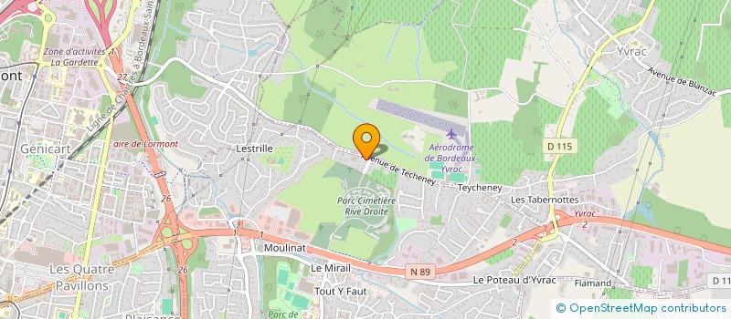 localisation de l'entreprise MONSIEUR YASSINE AMHAND  ARTIGUES-PRES-BORDEAUX