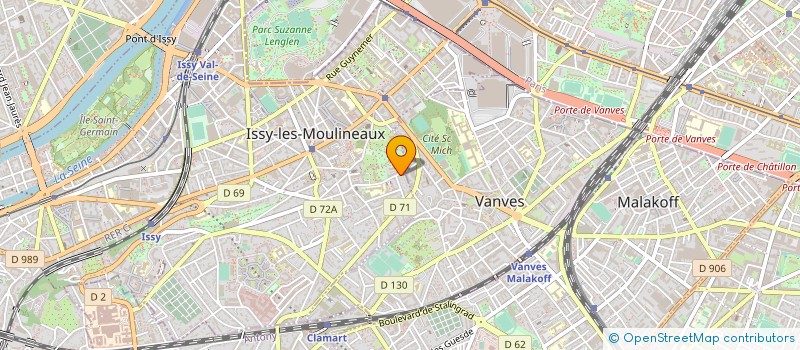 localisation de l'entreprise MONSIEUR YASSINE AMIMER à ISSY-LES-MOULINEAUX
