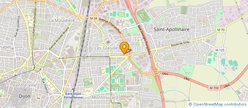 localisation de l'entreprise MONSIEUR YASSINE ANADAM à DIJON