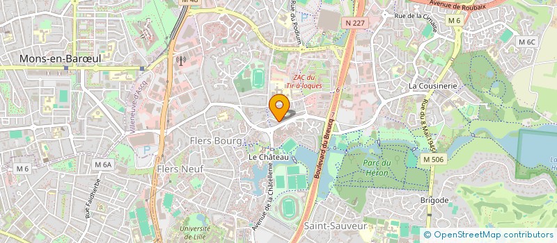 localisation de l'entreprise MONSIEUR YASSINE AOURANE à VILLENEUVE-D'ASCQ