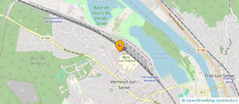 localisation de l'entreprise MONSIEUR YASSINE ARAB  VERNEUIL-SUR-SEINE