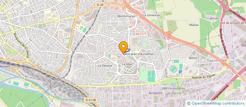 localisation de l'entreprise MONSIEUR YASSINE ASAIDI  BEZIERS