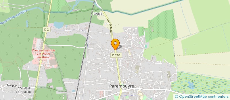 localisation de l'entreprise MONSIEUR YASSINE AZZOUZ  PAREMPUYRE