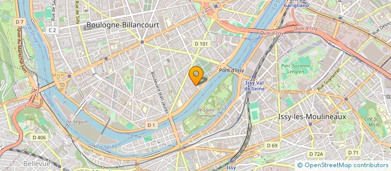 localisation de l'entreprise MONSIEUR YASSINE AZZOUZ à BOULOGNE-BILLANCOURT