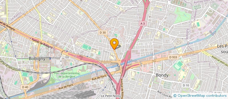 localisation de l'entreprise MONSIEUR YASSINE BAAOUA  BOBIGNY