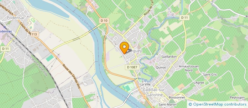 localisation de l'entreprise MONSIEUR YASSINE BADOUR  BEGUEY