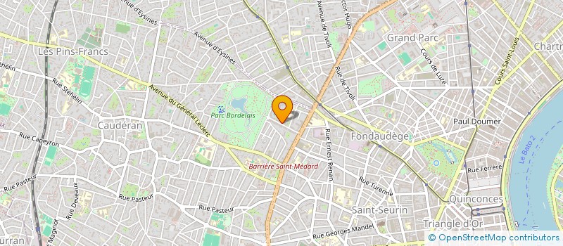 localisation de l'entreprise MONSIEUR YASSINE BADRI  BORDEAUX