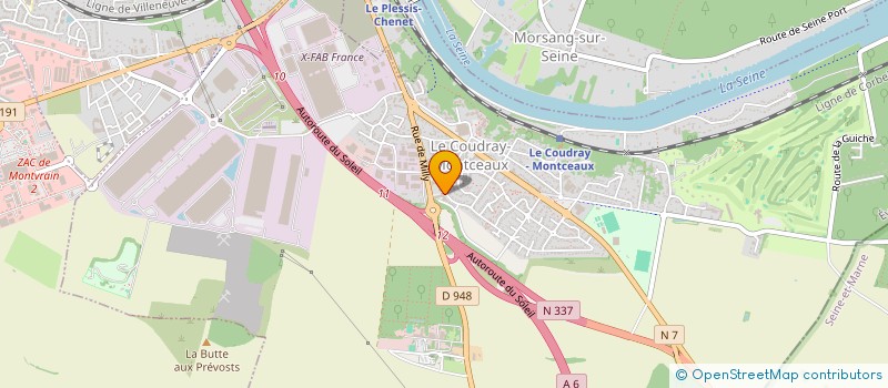 localisation de l'entreprise MONSIEUR YASSINE BASBAS  LE COUDRAY-MONTCEAUX